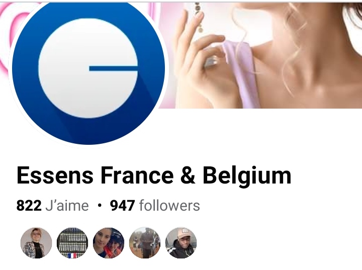 Rejoignez notre page essens Facebook BELGIUM officiel 
